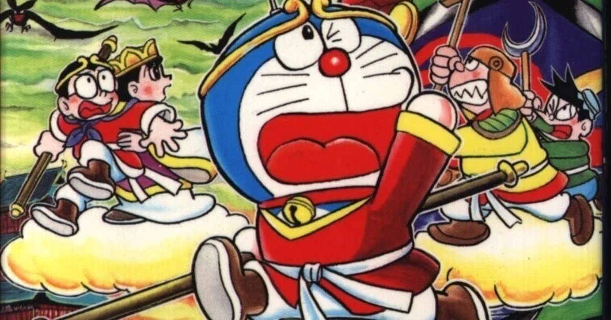 Mサイズ 映画ドラえもん 1988のび太のパラレル最遊記 Tシャツ☆藤子F
