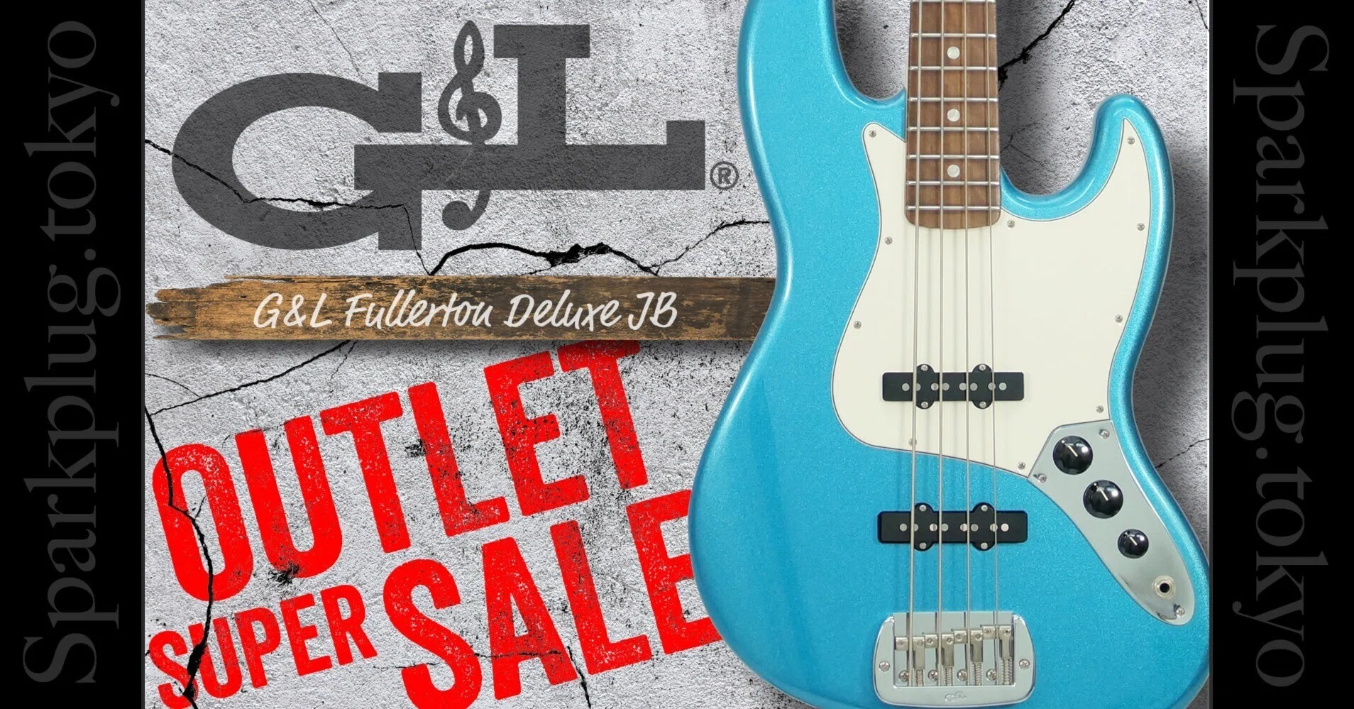 春のG&L祭り！「G&L Fullerton Deluxe JB」が現品限りのアウトレット超