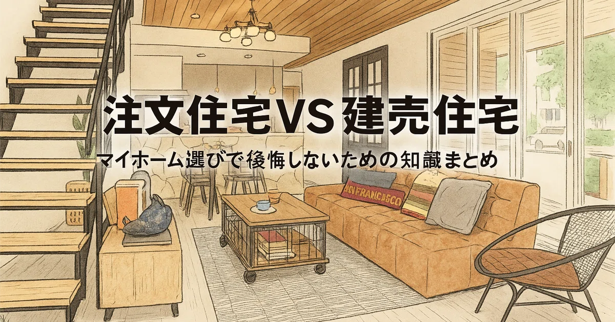 【完全ガイド】注文住宅VS建売住宅 - マイホーム選びで後悔しないための知識まとめ｜あすか