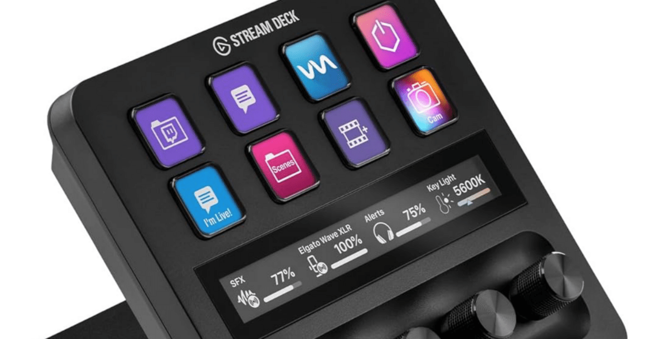最強の作業効率化ツール】Elgato Stream Deckの魅力と活用方法｜CHUPA