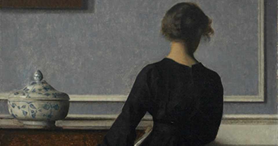 暗い室内の絵画で 心を落ち着けられる ハマスホイとデンマーク絵画 展 Chishu Ryu Note