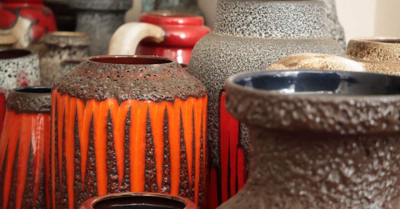 沼にようこそ Fat Lava普及記｜Fat Lava ＆ German Art Pottery ｜note