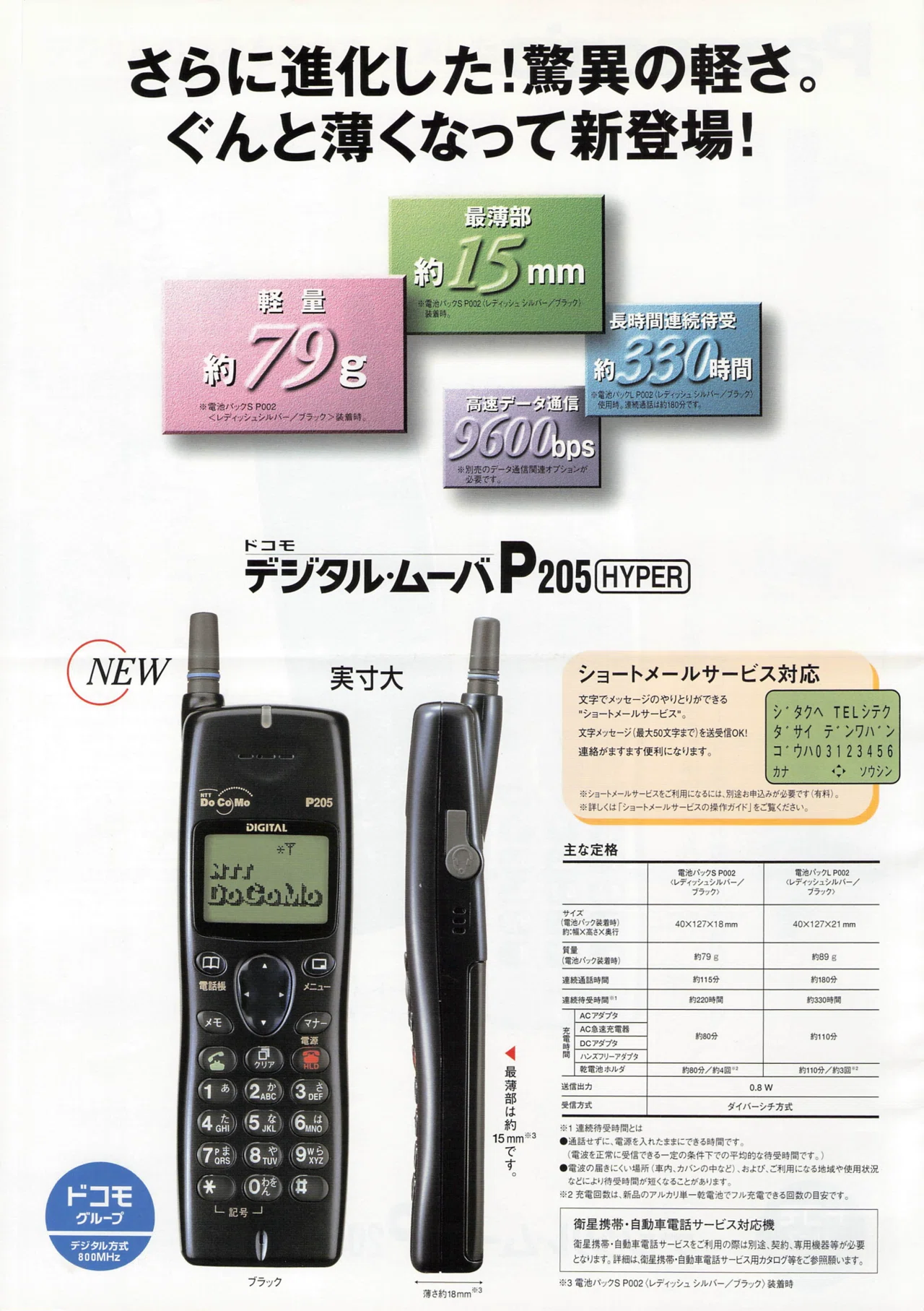 P205が発売される（泣）｜docomo