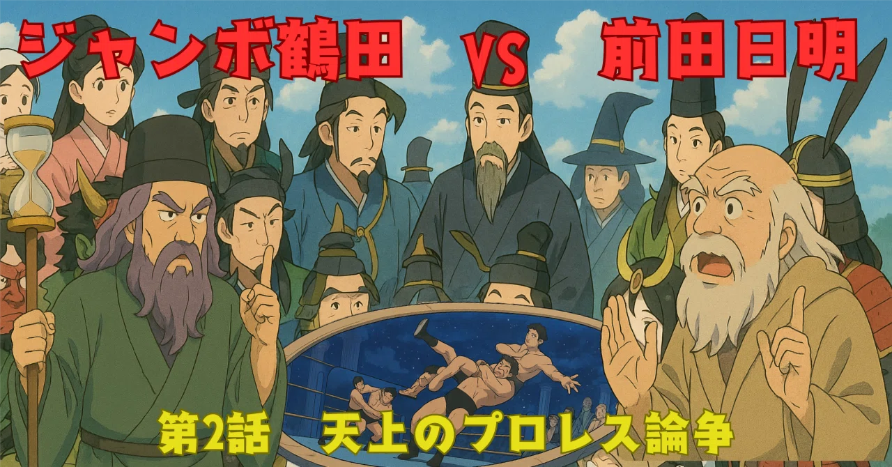 空想小説】どちらが強い!? 幻の試合実現！：ジャンボ鶴田VS前田日明 第