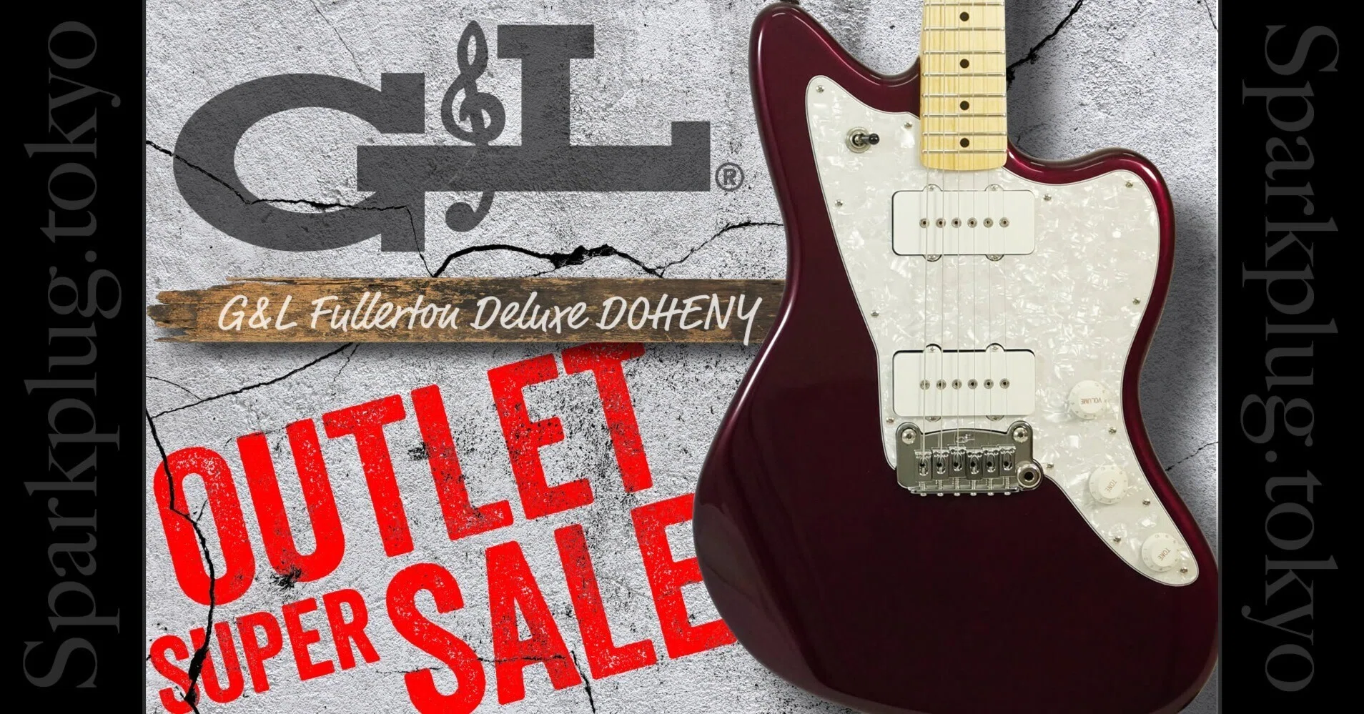 春のG&L祭り！「G&L Fullerton Deluxe DOHENY」が現品限りの