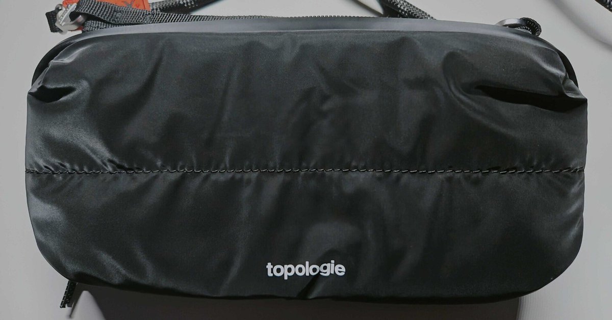 Topologyのボトルサコッシュ購入レビュー【Topology Bottle