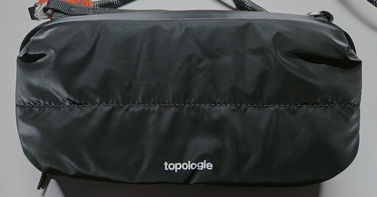 Topologyのボトルサコッシュ購入レビュー【Topology Bottle Sacoche
