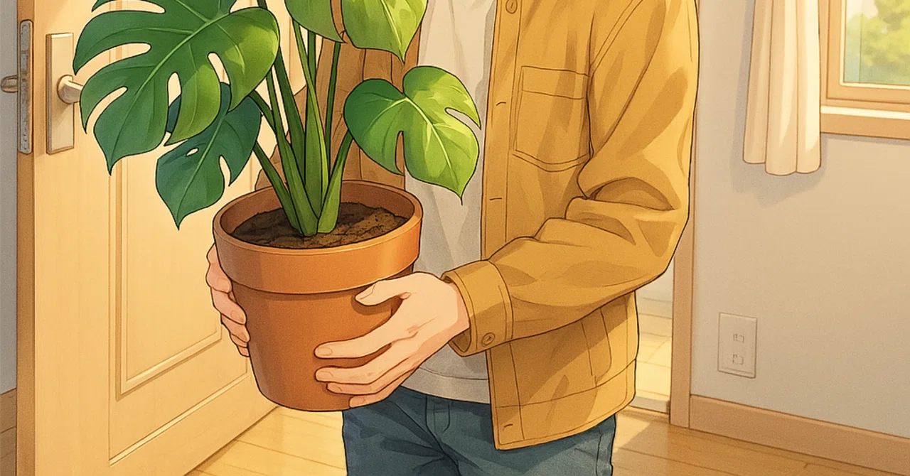 春の新生活】観葉植物と“引っ越し”の関係。鉢を移動するときの注意点