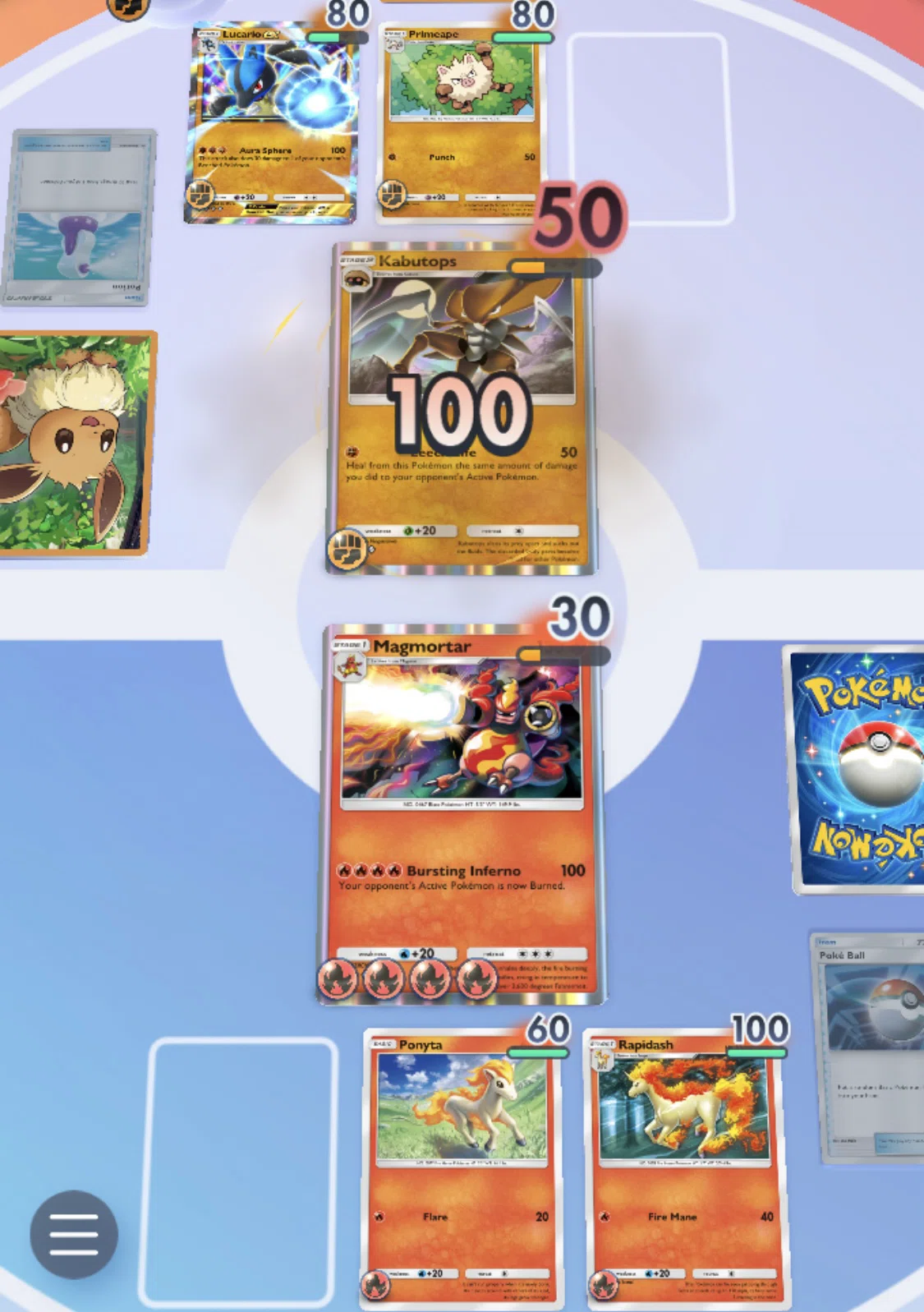 ポケポケ】【低レア】ブーバーン&ギャロップ｜snaggedgorilla
