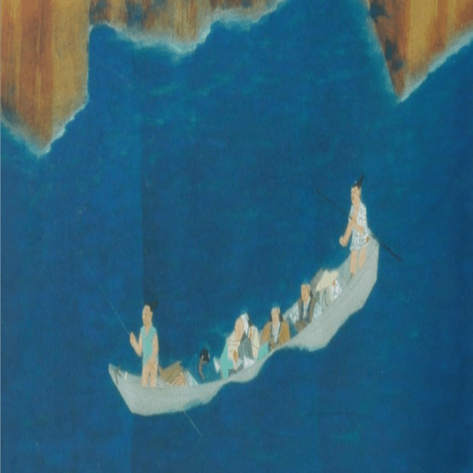 前田青邨】 物語を“いま”に引き寄せた絵師 / 日本画 / 紙本、彩色 査定