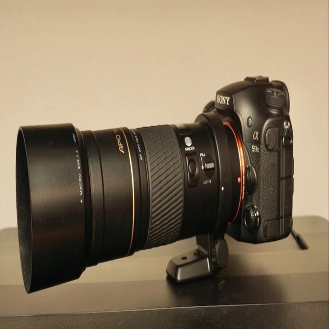 ミノルタ AF アポテレマクロ 200mm F4 G｜TOLIMAN Hondα