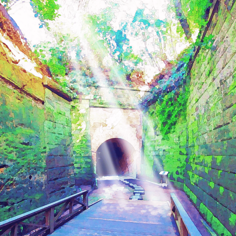 猿島トンネル入口