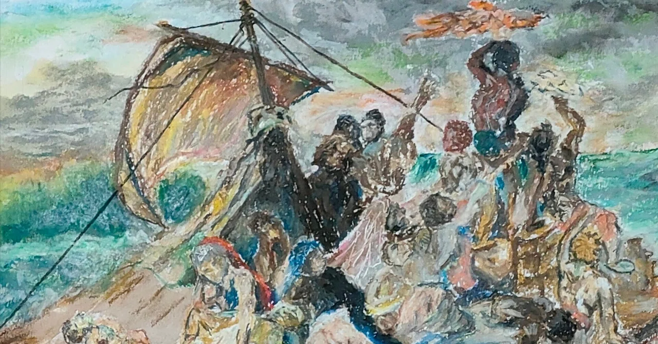 40号フランスの画家です取りに来れるかた 絵画ミニミニミステリー 第104回「テオドール・ジェリコー