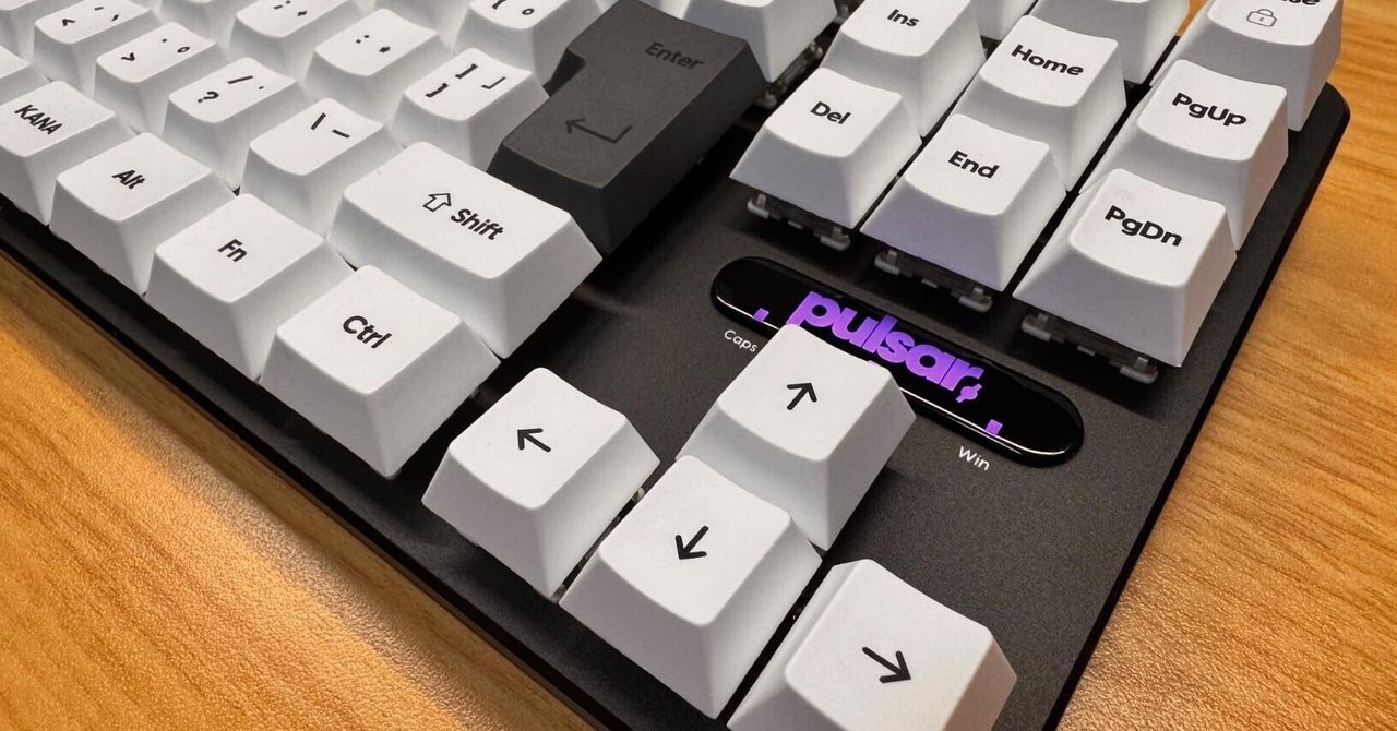 Pulsar PCMK 2HE TKL レビュー 日本語配列でラピトリ対応の最強 Pulsar PCMK 2HE TKL レビュー 日本語配列でラピトリ対応の最強