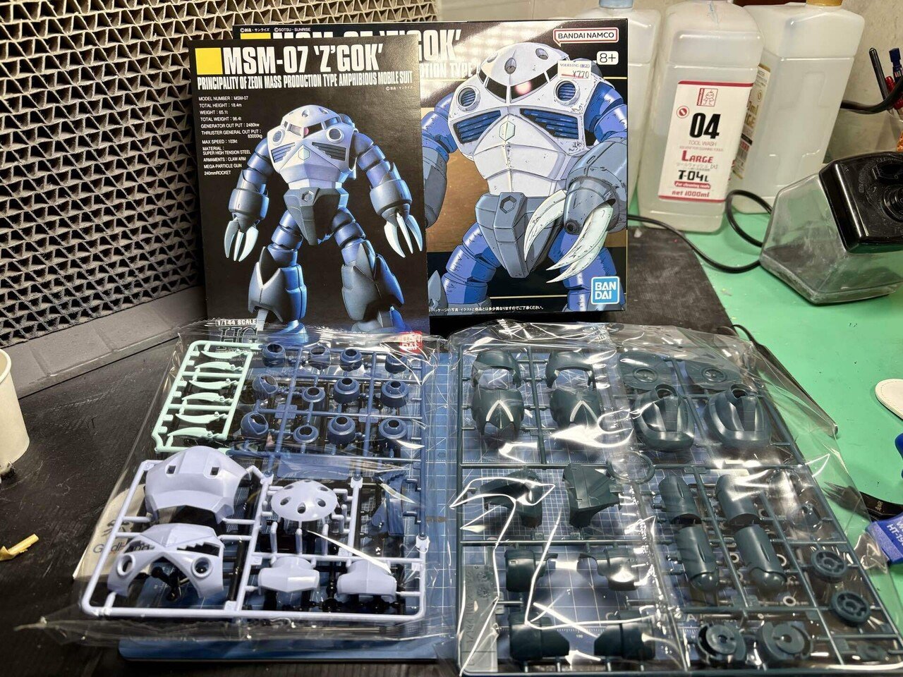 ガゼプラ33 HGズゴック ミキシング 『エビ中＋＋ズゴック』｜ガゼル