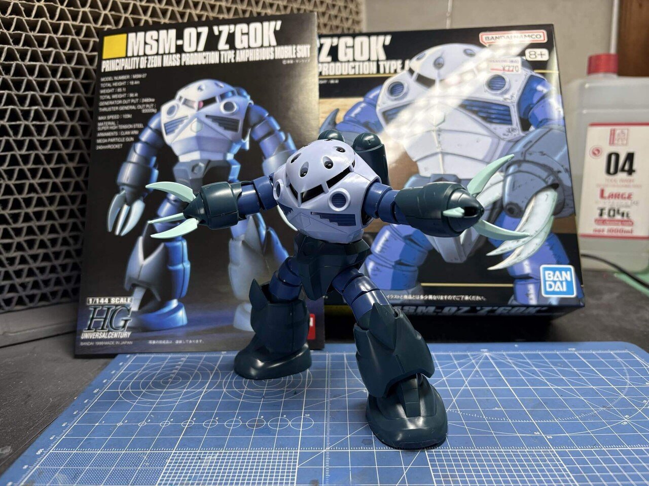 HG ズゴック　ミキシング改造品 HGUC 1/144 ズゴック（改造・全塗装） - のるすけホビー