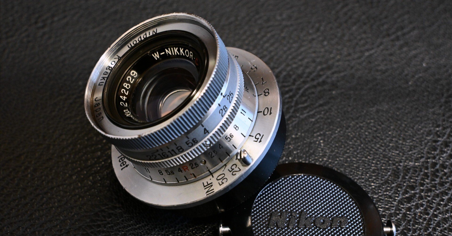 カメラ遺産＆レンズ遺産 Vol.3-nikon w-nikkor 3.5cm f2.5｜潤三郎