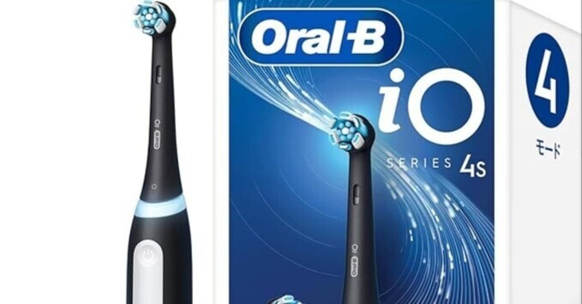 ブラウン オーラルB iO4S iOG41B60BK マットブラック 徹底 ブラウン オーラルB iO4S iOG41B60BK マットブラック 徹底
