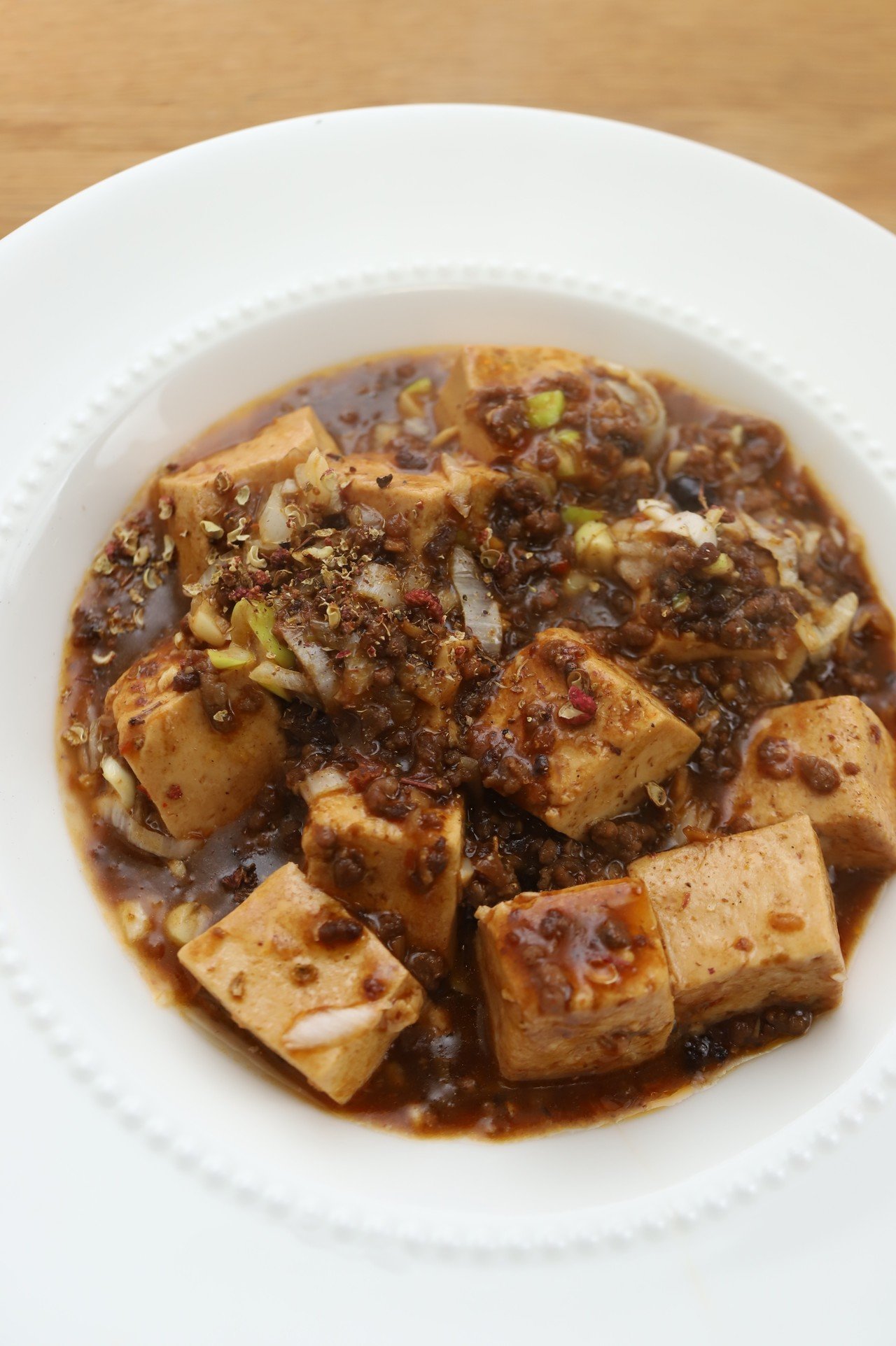 麻婆豆腐 ホルモン麻婆豆腐】
