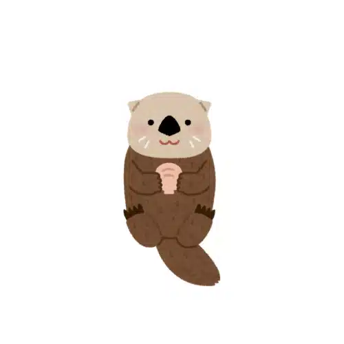 ぽつん
