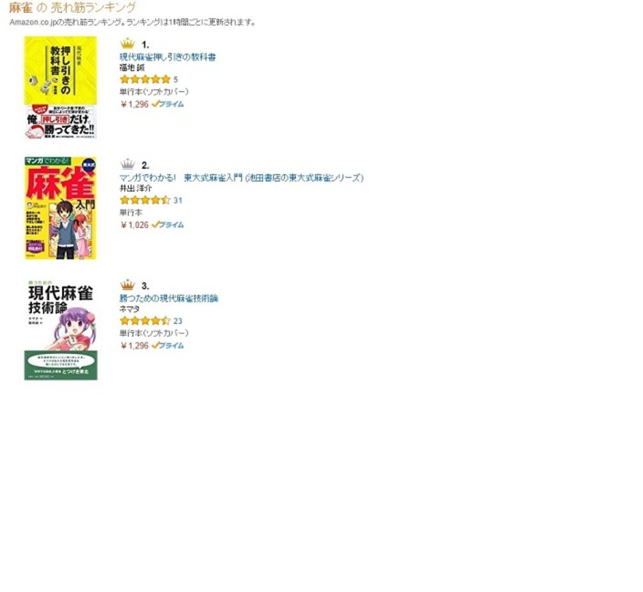 ネマタ本１ と 押し引き本 を再出版 福地誠 現 天鳳名人位 Note