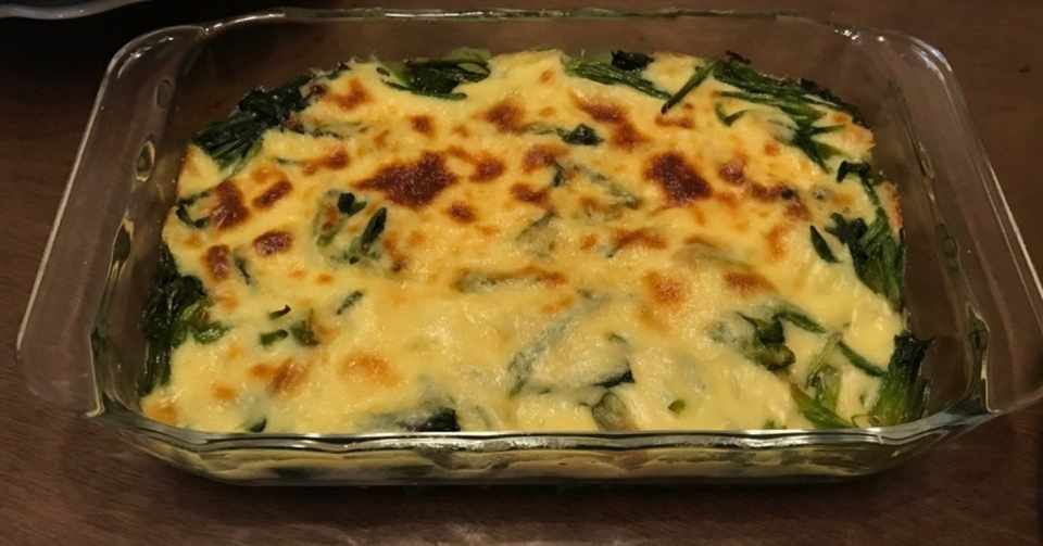 フランス家庭料理 ほうれんそうのグラチネ 山崎 彩 Note