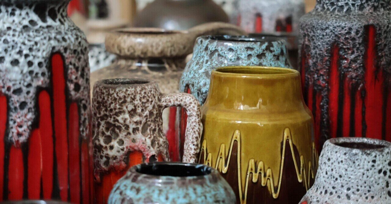 沼にようこそ Fat Lava普及記｜Fat Lava ＆ German Art Pottery ｜note