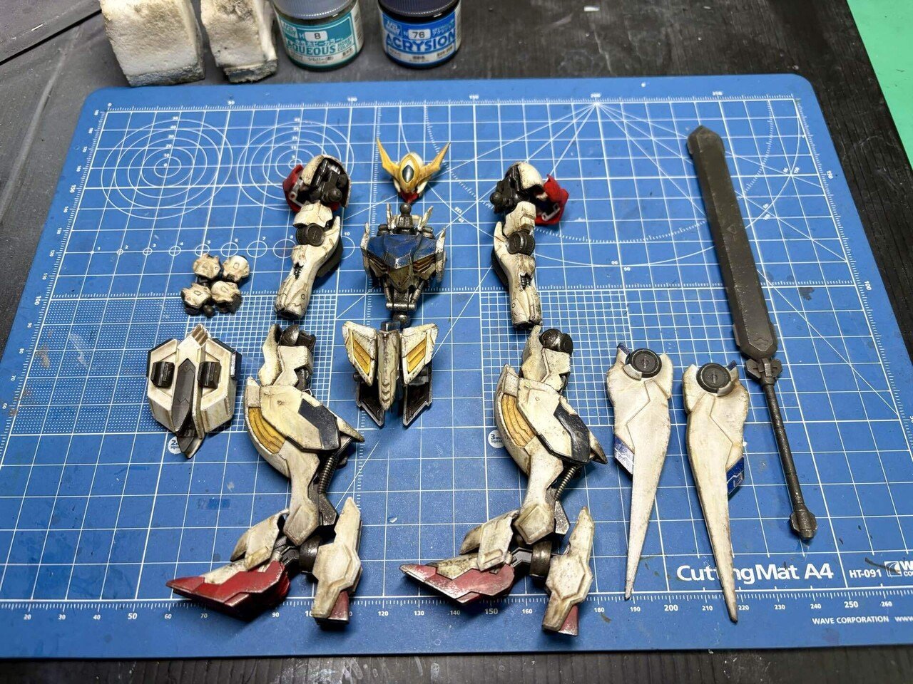ガセプラ32 ウェザリング挑戦：HGバルバトスルプス｜ガゼル
