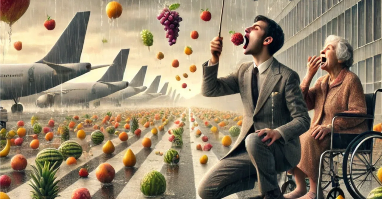 AI Short Story: 'The Rain of Fruit'｜momo