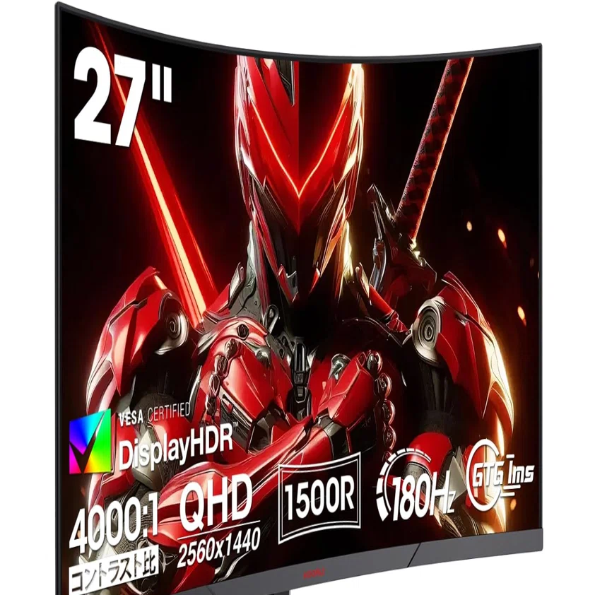 WQHD＆180Hz搭載！KOORUI 27E6QCA ゲーミングモニター完全ガイド