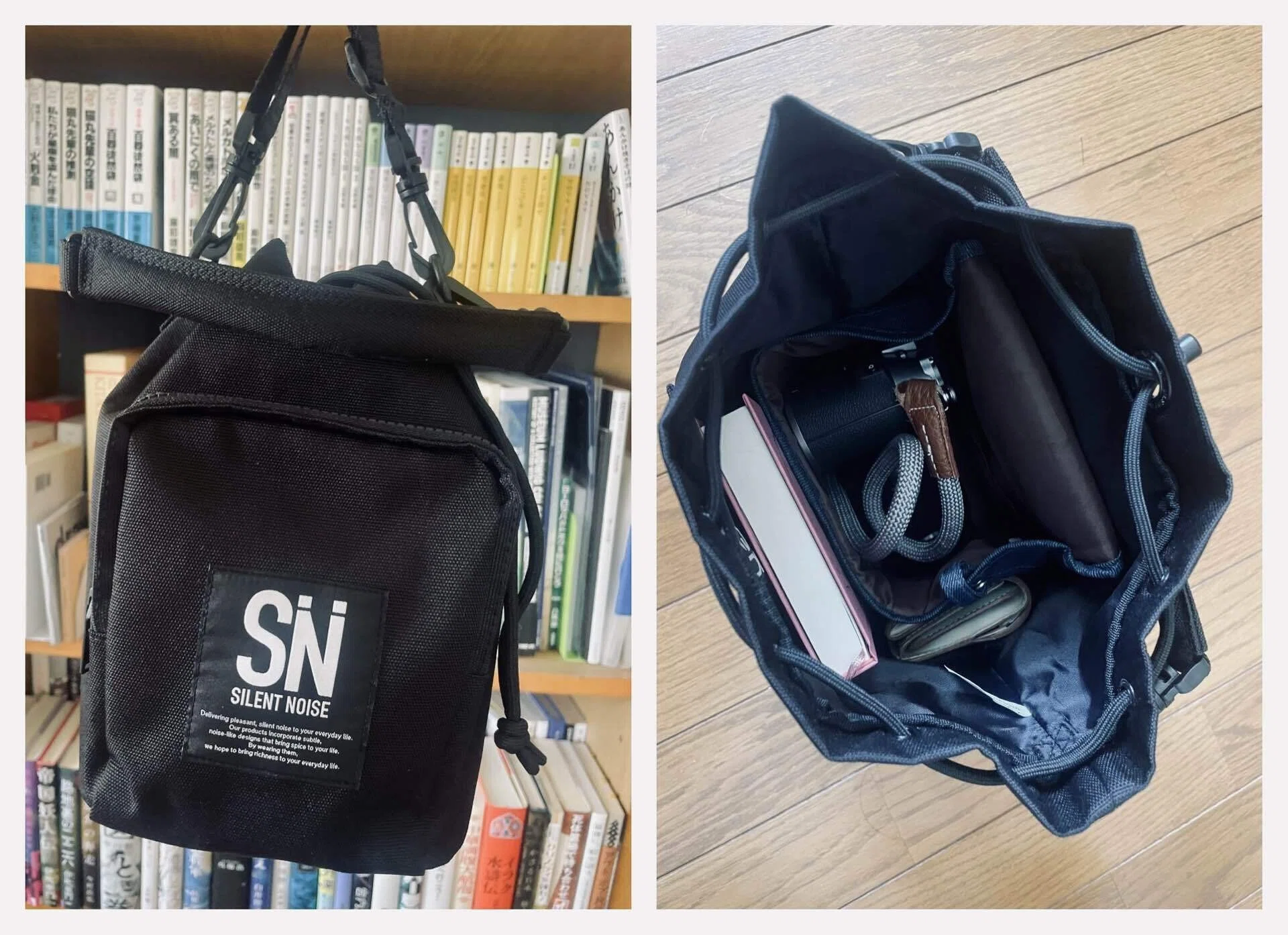 マチが広いからカメラ入りそう！と思って買ったGU×UNDERCOVERコラボ