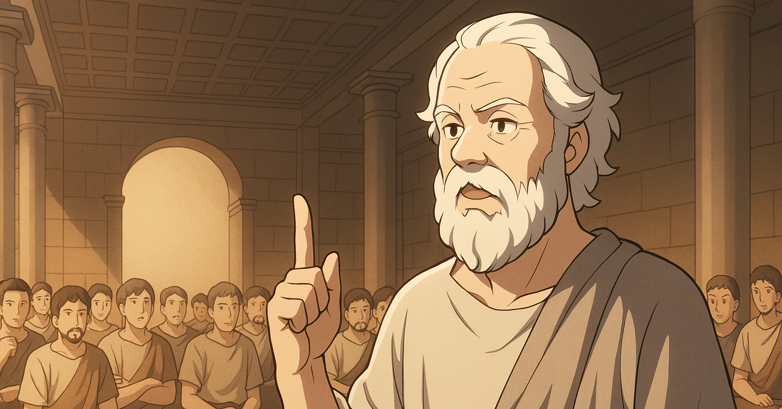 ソクラテスって何者なの！？』――民主主義にもつながる、問いを生きた