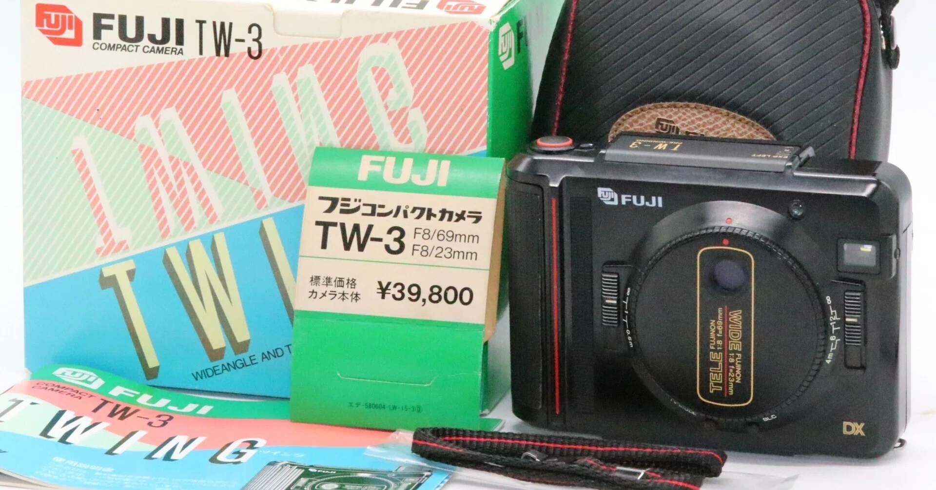【動作確認済良品】FUJIFILM TW-3 電池交換済&初期保証付き FUJI TW-3 DX TWING Tele Wide の内蔵電池交換方法｜のどきん店長 by