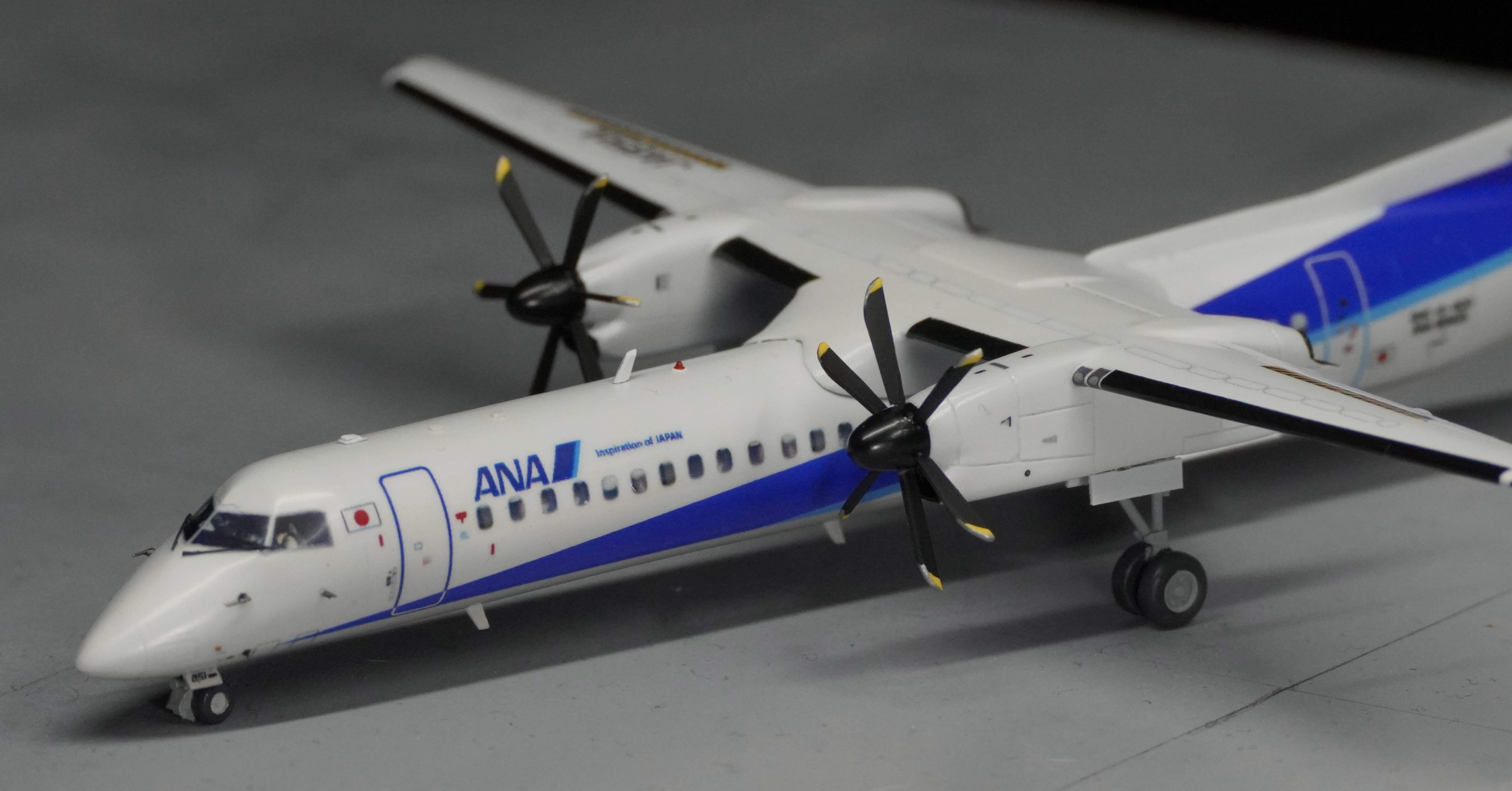 フルスクラッチ DHC-8-400 1/200 ｜マキビシ小次郎