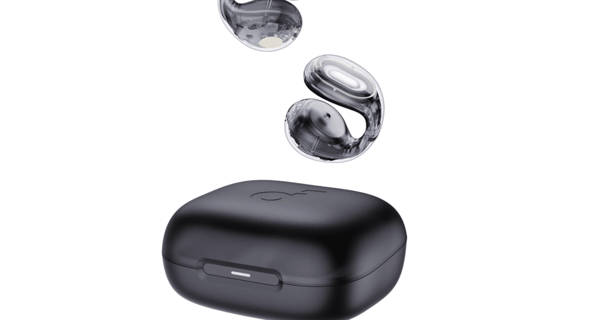 Anker AeroClipワイヤレスイヤホン アンカー ブラック Anker AeroClipワイヤレスイヤホン アンカー ブラック アンカー