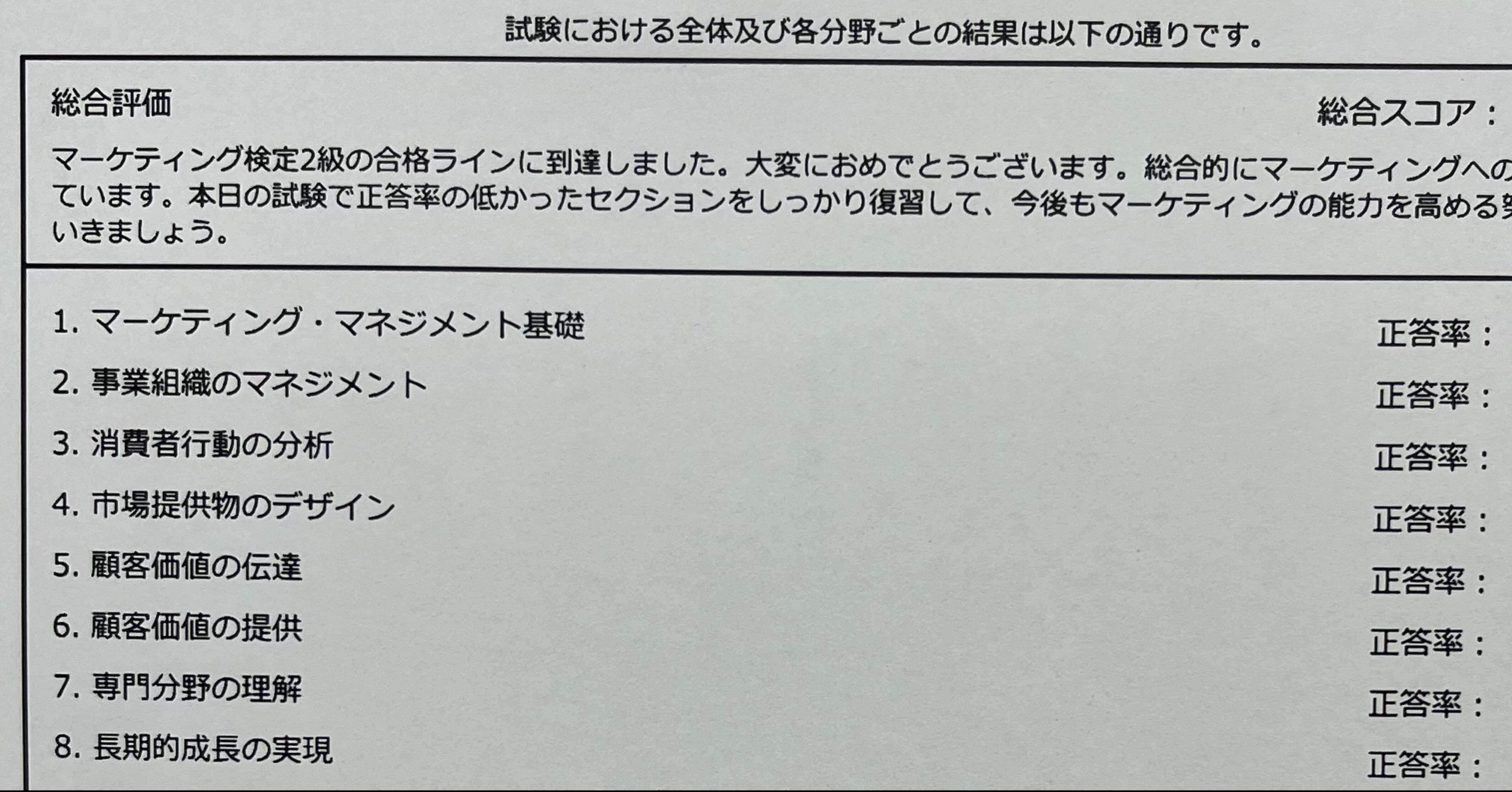マーケティング検定2級 受験レポ｜Mokson