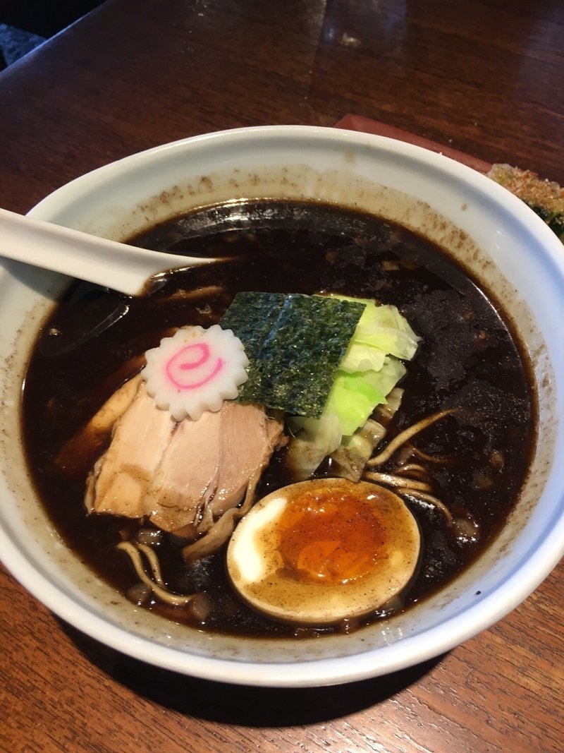 オススメグルメ 五行焦がしラーメン 一人十色 Note