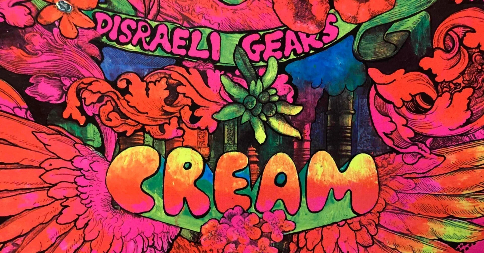 クリーム 名盤 レコード カラフルクリーム UKオリジナルモノ盤 美品！】Cream（クリーム）「カラフル・クリーム」（国内盤）LP