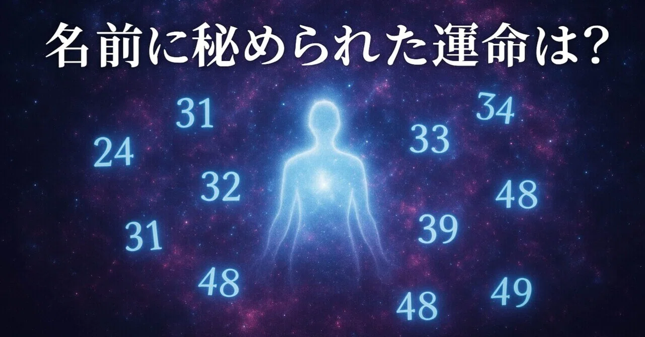名前に秘められた運命とは？「画数」の意味と生かし方｜運命占い🔮
