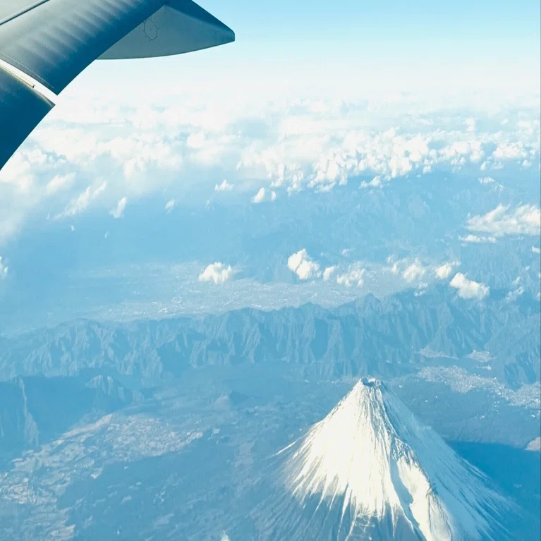 沖縄旅行①】美しい富士山に見送られ、那覇へ｜Rui