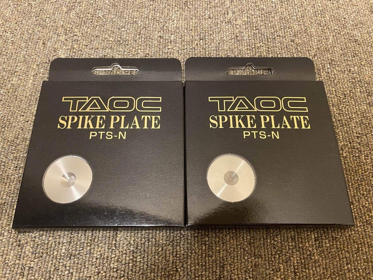TAOC PTS-N 4×2セット スパイクプレート インシュレーター TAOC PTS-N 4×2セット スパイクプレート インシュレーター