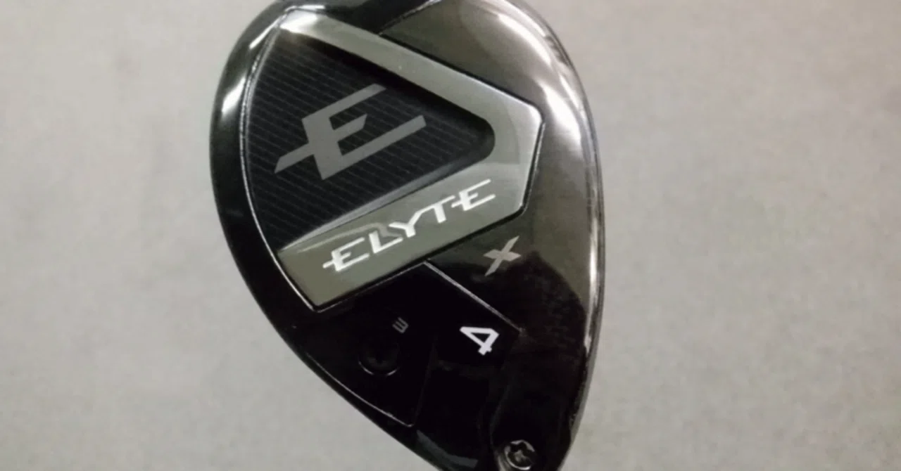 試打レビュー】Callaway ELYTE X ユーティリティ｜カッコよさと
