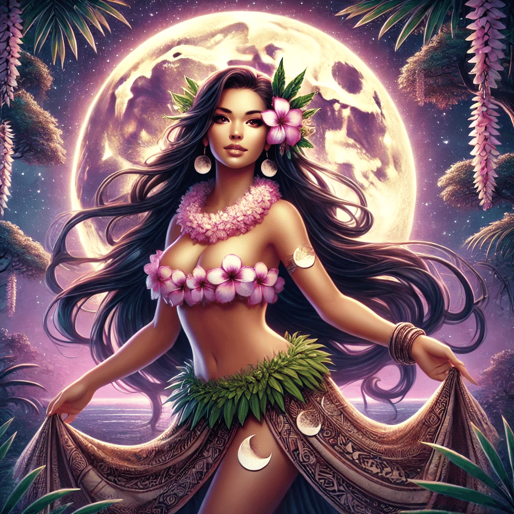 ハワイ神話ヨガ🌺 #6 女性の叡智を司る女神ウリ・ヌイ・カパラ（Uli