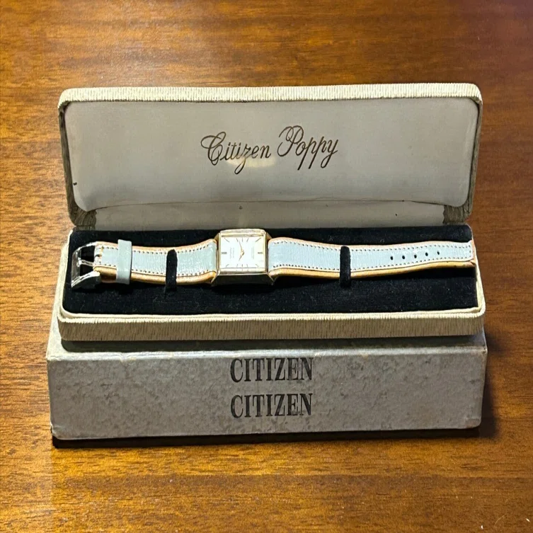 シチズンpoppy アンティーク 国産ヴィンテージレディス腕時計(CITIZEN ポピー 1960年製)｜うつみん