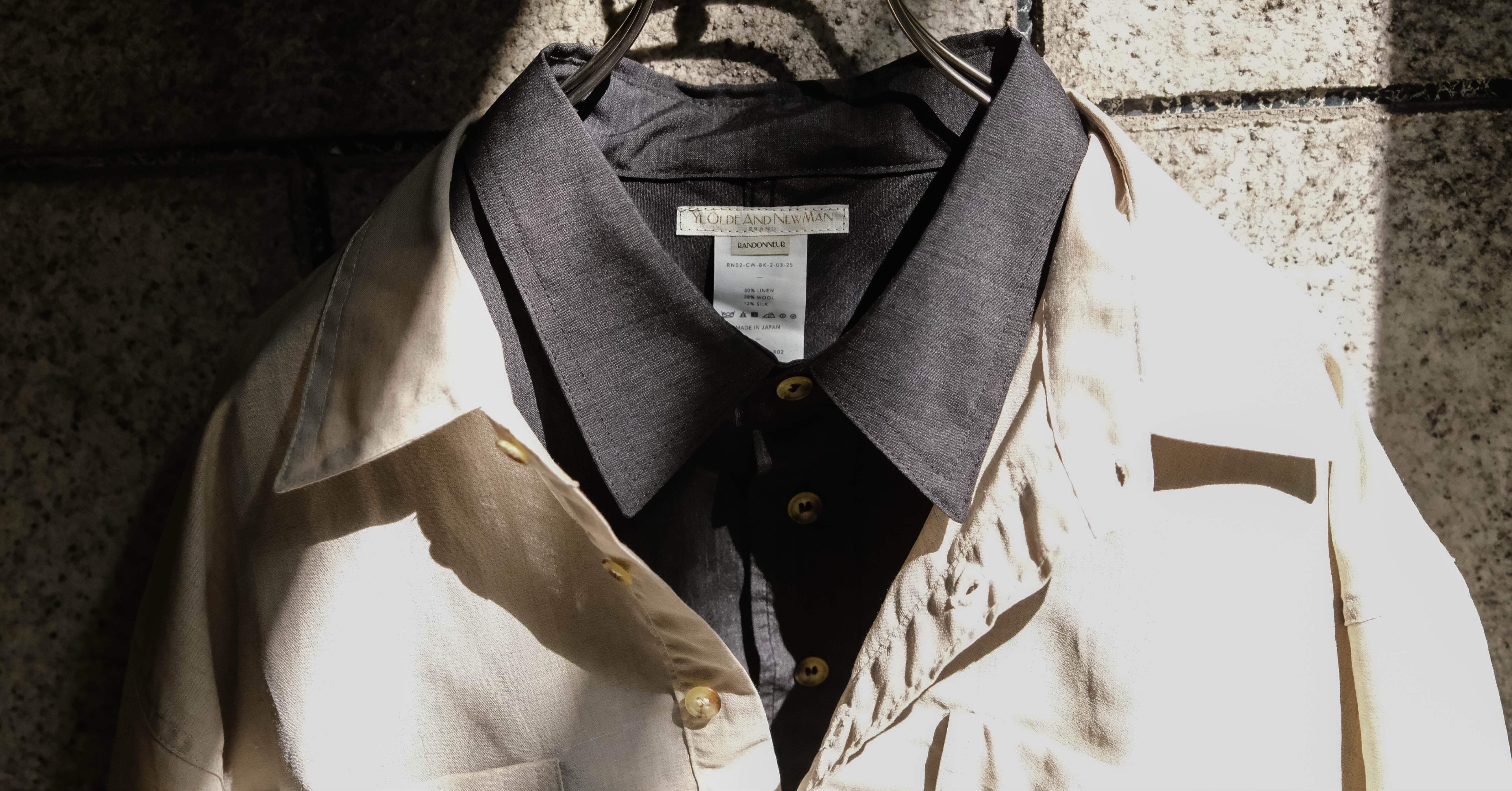 春を装う、アノラックシャツ。｜y_s_k117