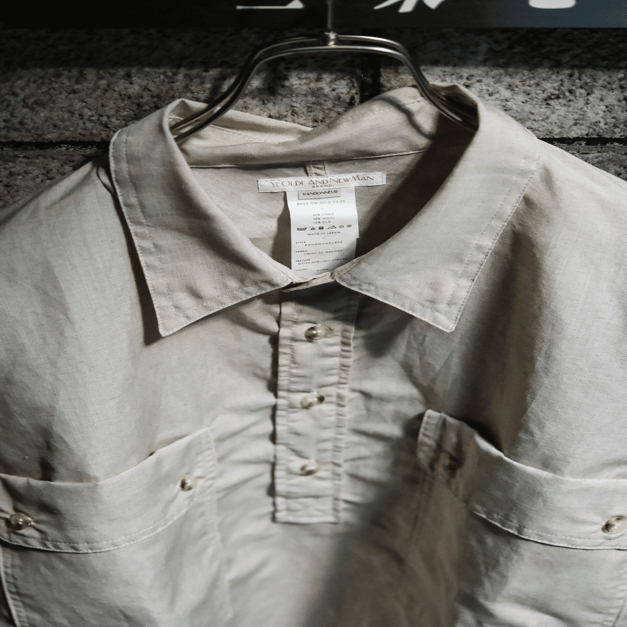 春を装う、アノラックシャツ。｜y_s_k117