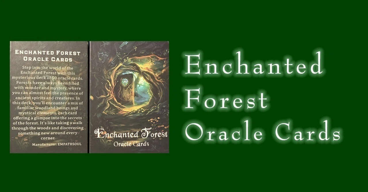 Enchanted Forest Oracle Cards｜さとうかよこ（きらら舎）
