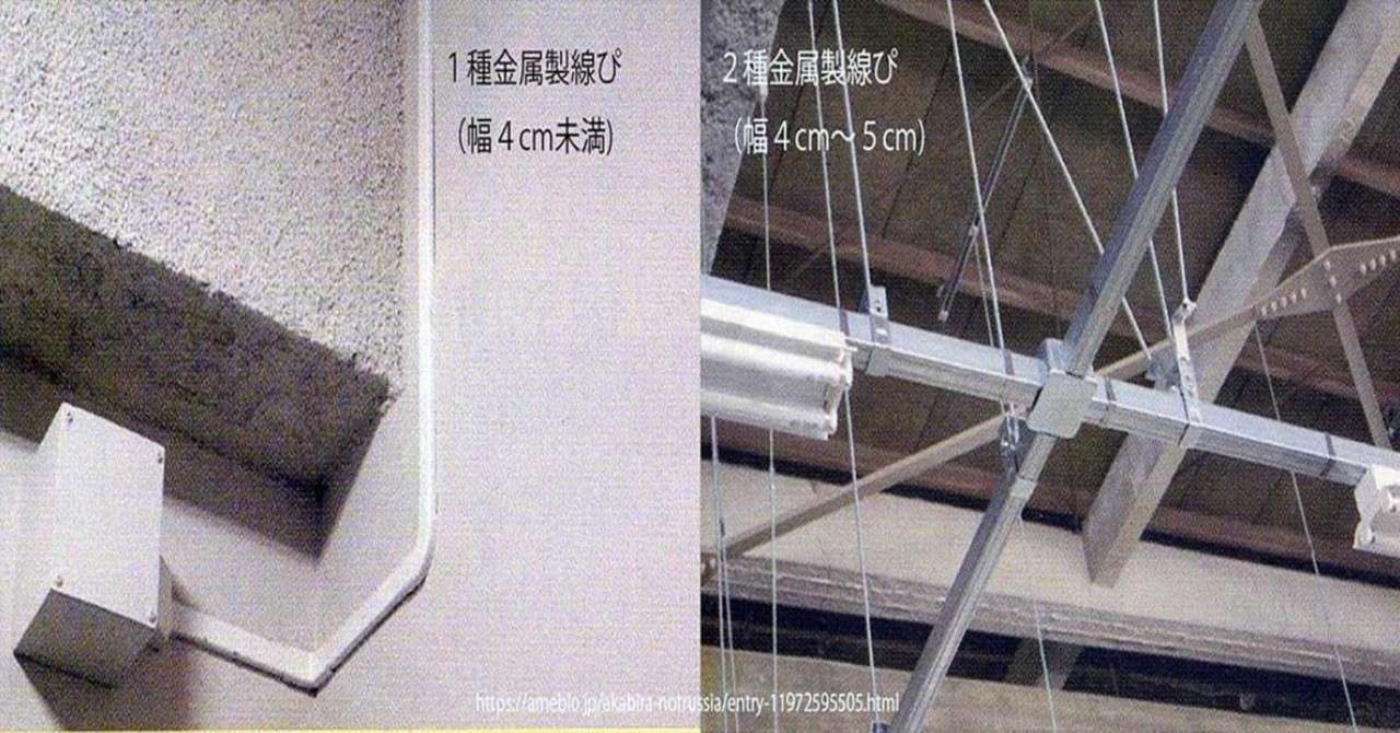 金属線ぴ(樋)工事|雪砂漠|note 金属線ぴ(樋)工事|雪砂漠|note