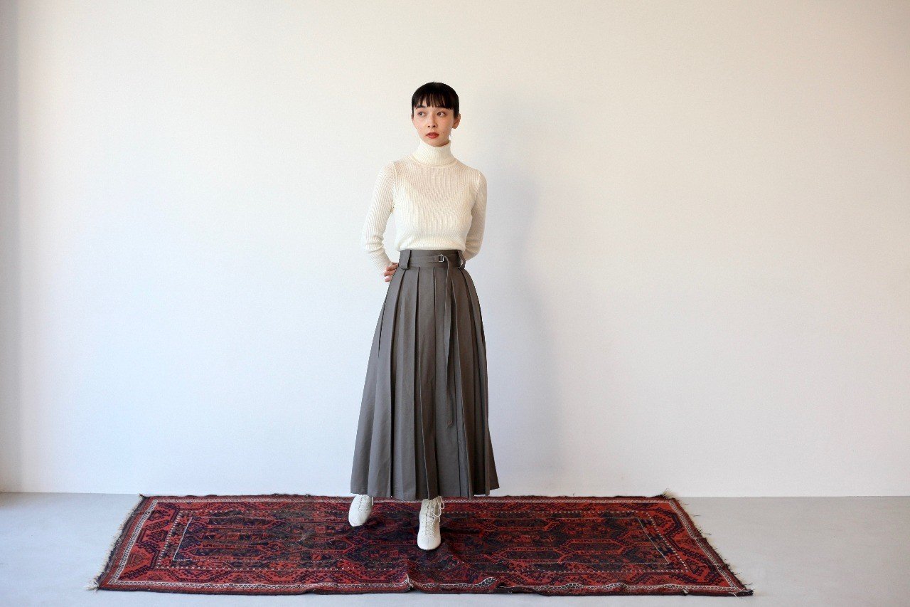 foufou super tuck long skirt