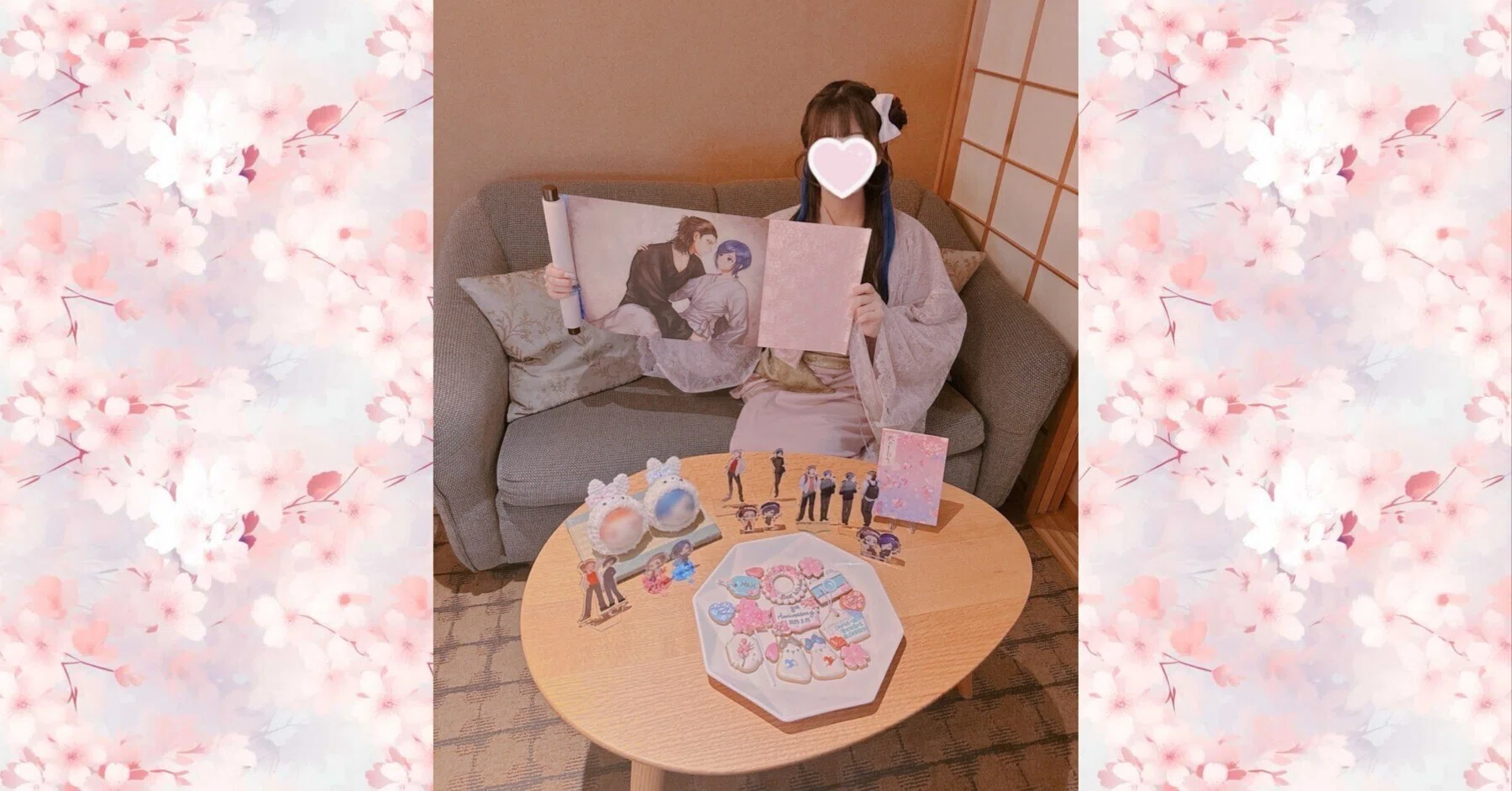 推しカプ8周年をお祝いした話｜もな